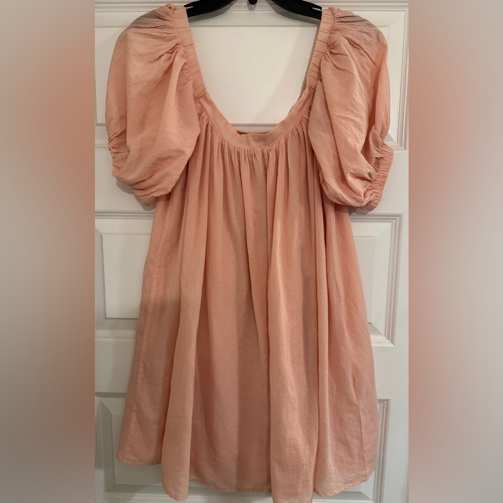 MAJORELLE Blush Gathered Top